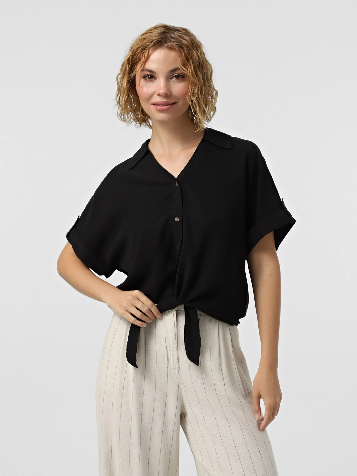 Рубашки Vero Moda модель 10326059_Black Denim Рубашки Vero Moda модель 10326059_Black Denim Фото