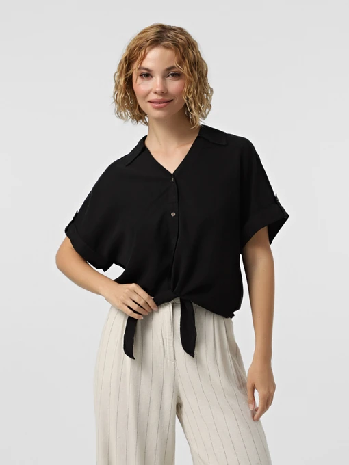 Рубашки Vero Moda модель 10326059_Black Denim Фото