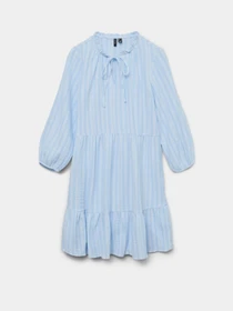 Платья Vero Moda модель 10326289_Airy Blue Snow White Фото