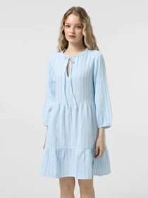 Платья Vero Moda модель 10326289_Airy Blue Snow White Фото