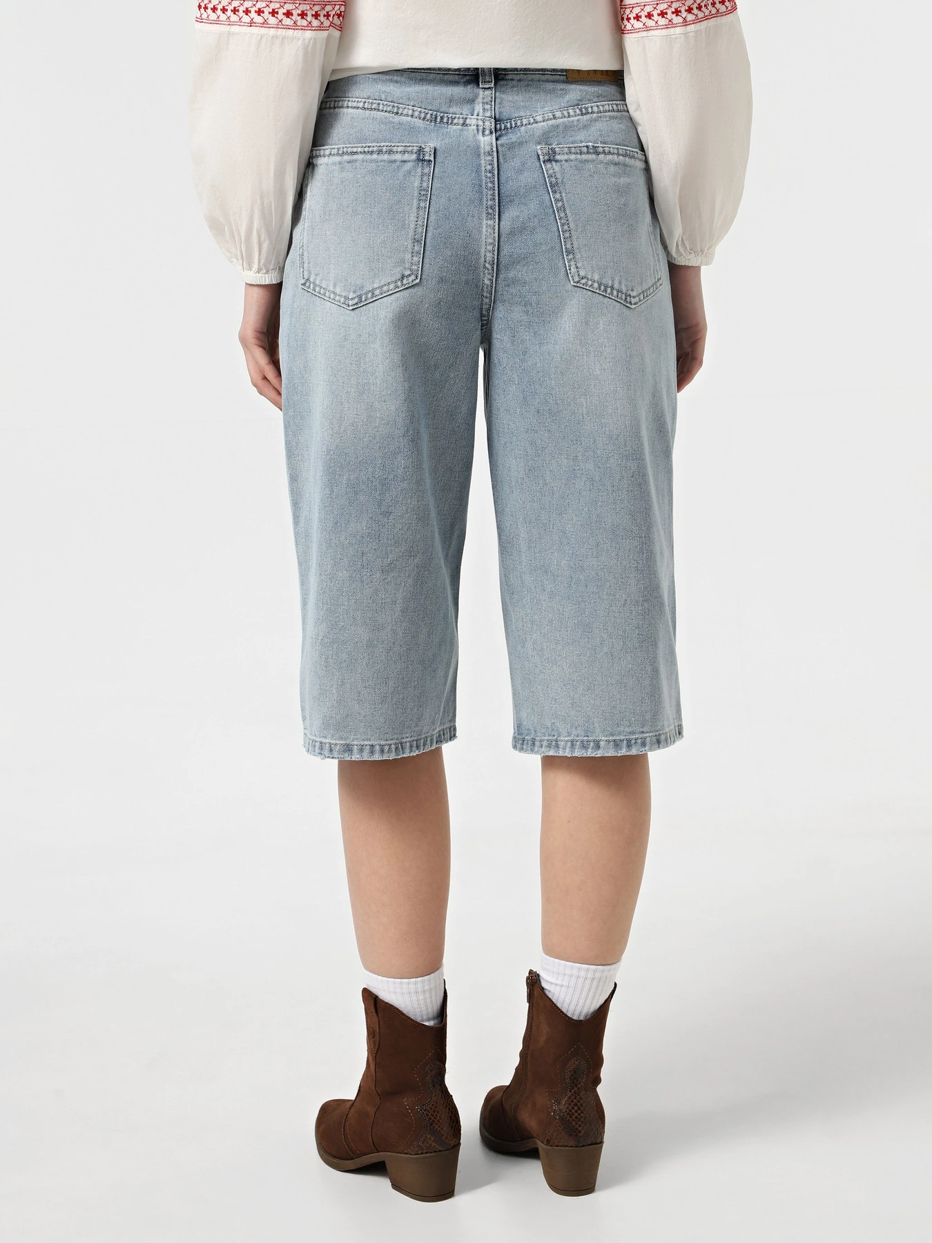 Шорты Vero Moda модель 10326403_Light Blue Denim Шорты Vero Moda модель 10326403_Light Blue Denim Фото