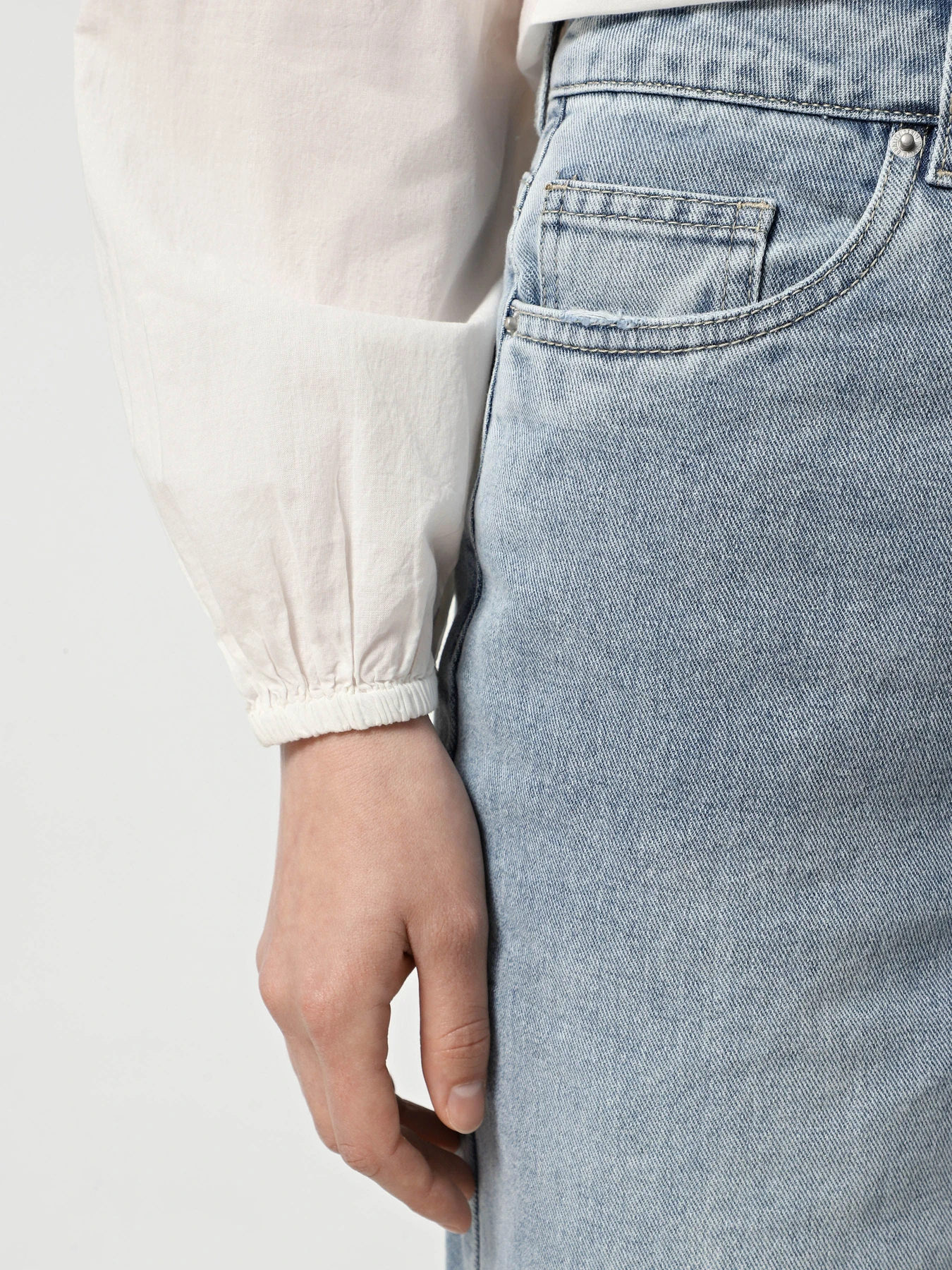 Шорты Vero Moda модель 10326403_Light Blue Denim Шорты Vero Moda модель 10326403_Light Blue Denim Фото