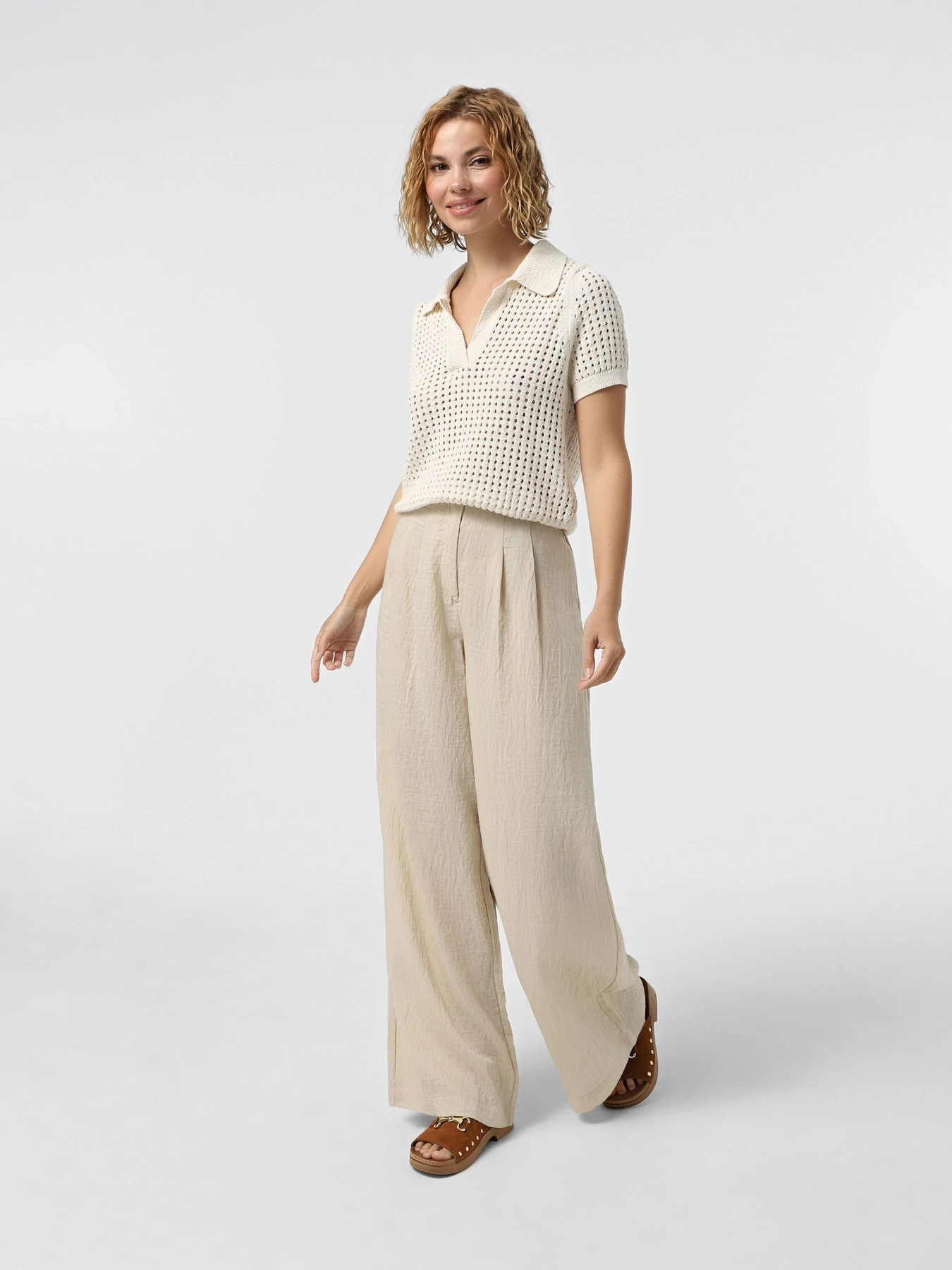 Штани Vero Moda модель 10326937_Oatmeal AS OFFER SAMPLE Штани Vero Moda модель 10326937_Oatmeal AS OFFER SAMPLE Фото