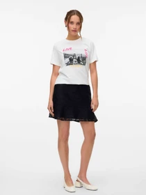Футболки и поло Vero Moda модель 10327145_Snow White LIVE LIFE Фото