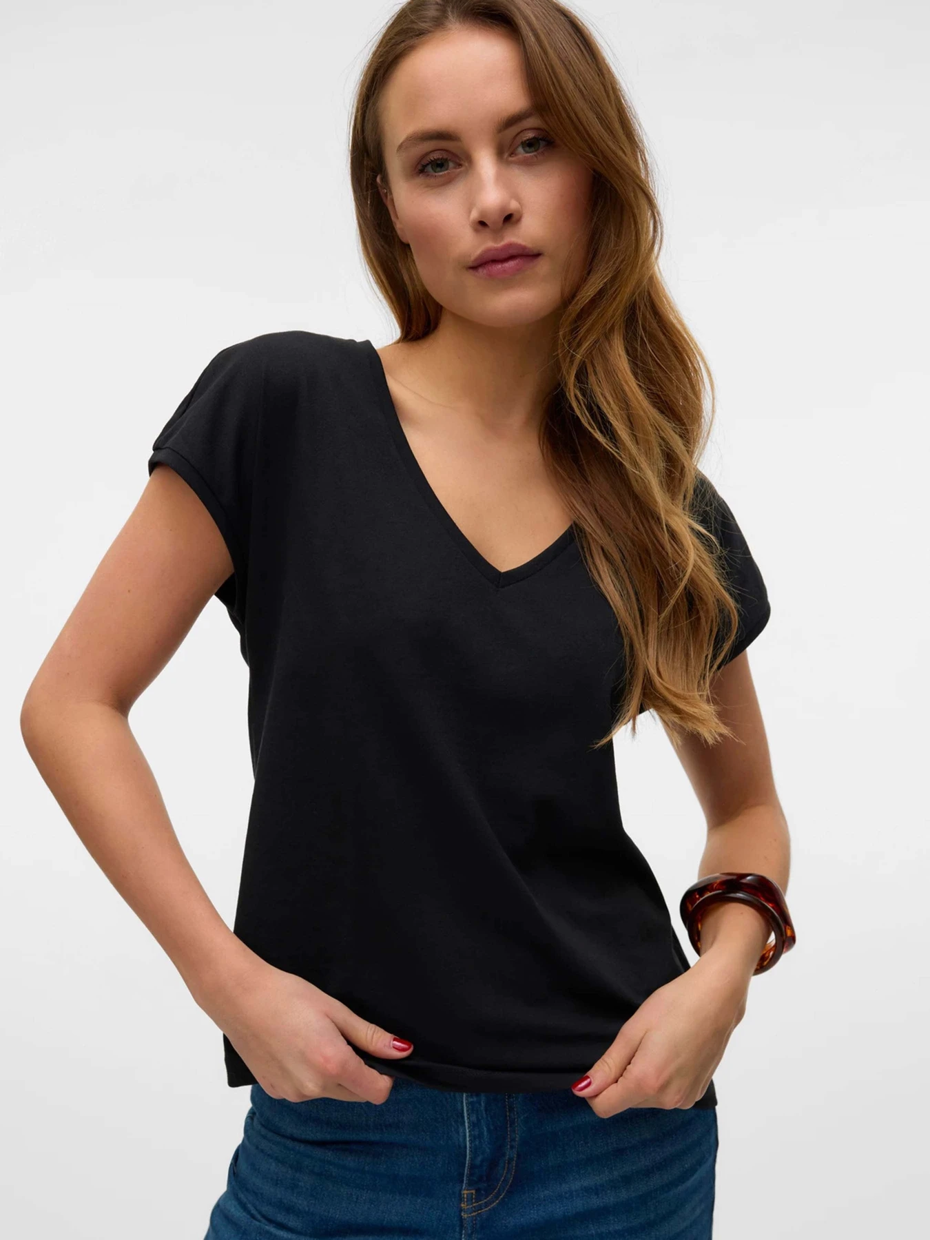 Футболки і поло Vero Moda модель 10327678_Black Футболки і поло Vero Moda модель 10327678_Black Фото