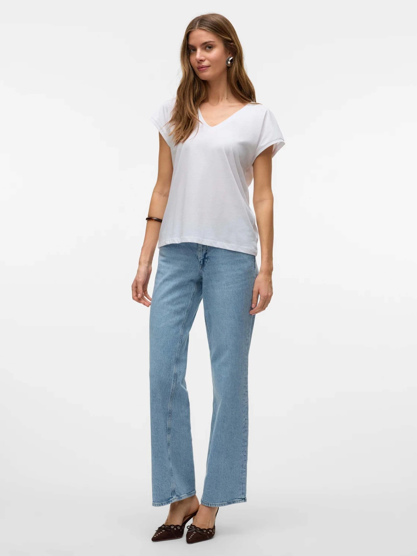 Футболки і поло Vero Moda модель 10327678_Bright White Фото
