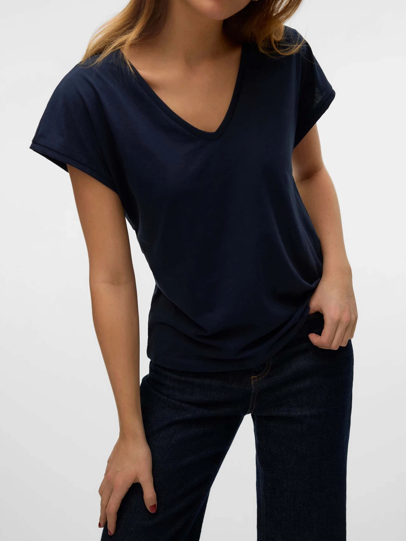 Футболки и поло Vero Moda модель 10327678_Navy Blazer Фото