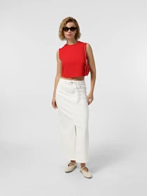 Юбки Vero Moda модель 10327754_Bright White Фото