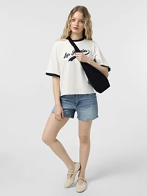 Футболки и поло Vero Moda модель 10328161_Snow White NAVY BLAZER Фото