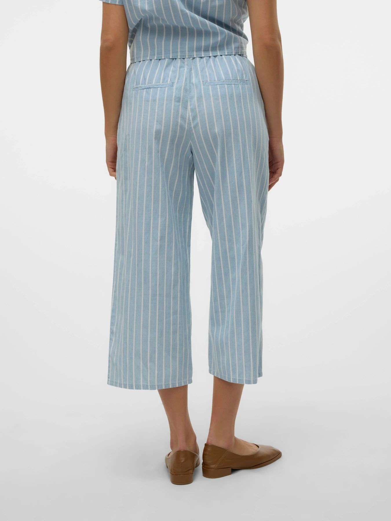 Штани Vero Moda модель 10329182_Light Blue Denim WHITE Штани Vero Moda модель 10329182_Light Blue Denim WHITE Фото