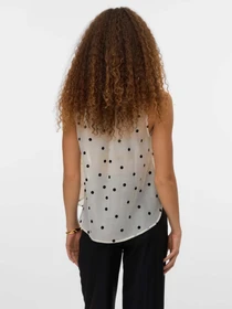 Сорочки Vero Moda модель 10335405_Snow White DOTS Фото