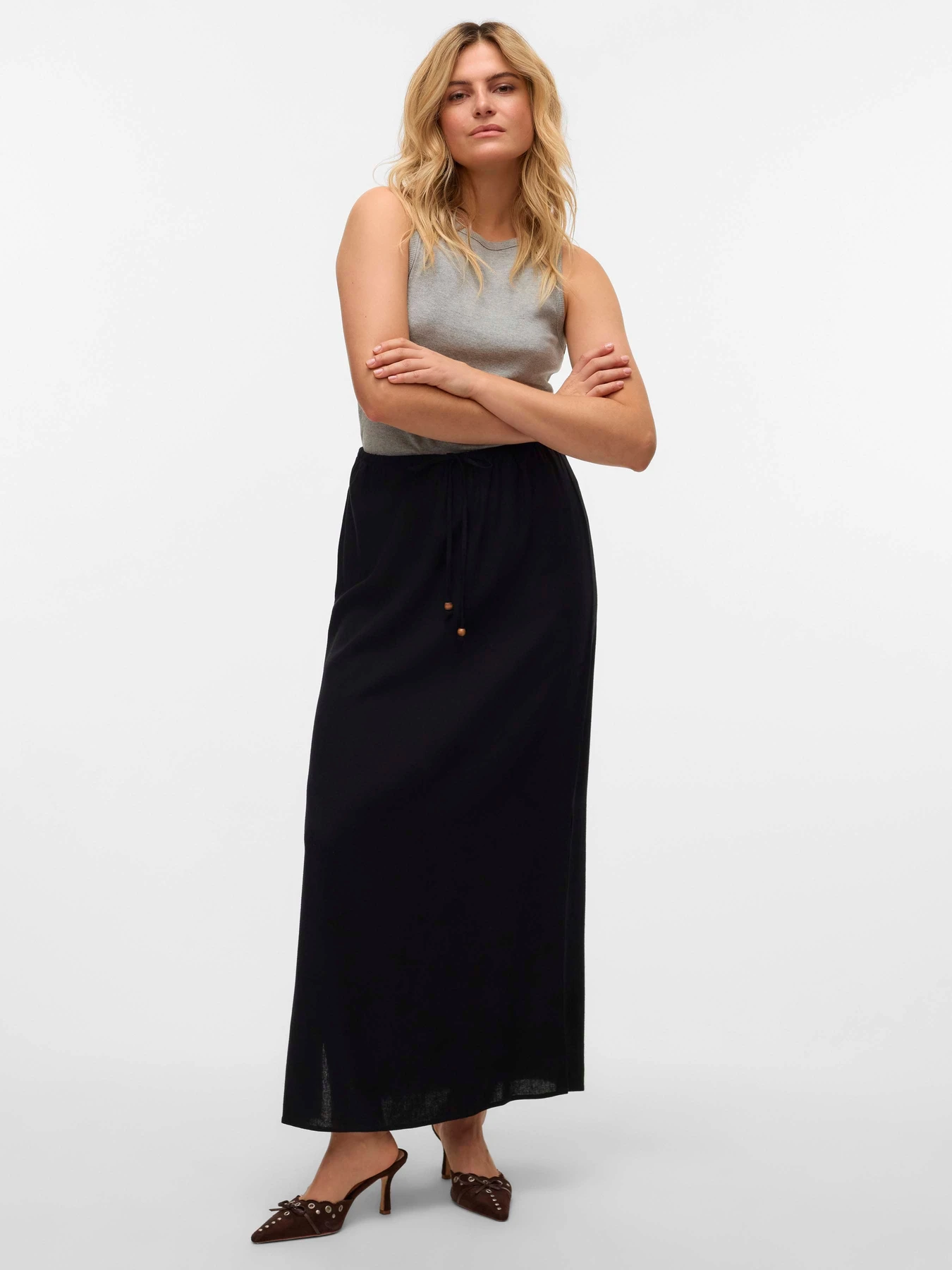 Юбки Vero Moda модель 10321622_Black Фото