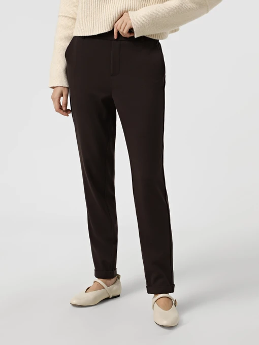 Штани Vero Moda MAYA MW LOOSE SOLID PANT модель 10225280_Chocolate Torte Фото