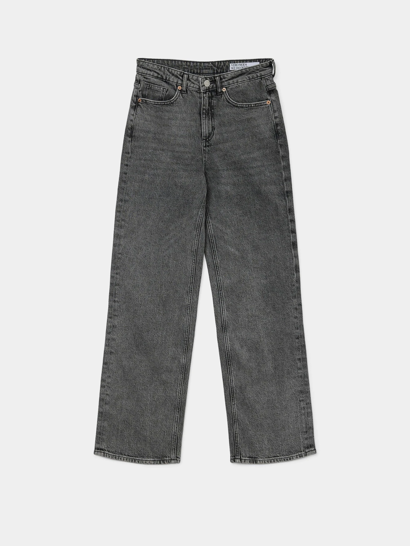 Джинсы Vero Moda TESSA HR WIDE JEANS модель 10287304_Medium Grey Denim Джинсы Vero Moda TESSA HR WIDE JEANS модель 10287304_Medium Grey Denim Фото