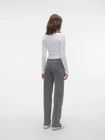 Джинсы Vero Moda TESSA HR WIDE JEANS модель 10287304_Medium Grey Denim Фото
