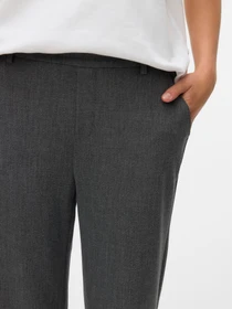 Штани Vero Moda MAYA KIARA MW STRAIGHT PANT модель 10331956_Black GREY MELANGE Фото