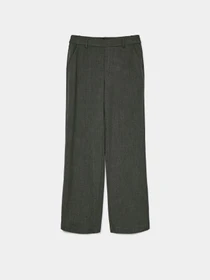 Штани Vero Moda MAYA KIARA MW STRAIGHT PANT модель 10331956_Black GREY MELANGE Фото