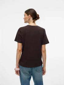 Футболки і поло Vero Moda PAULINA SS T-SHIRT модель 10316991_Chocolate Torte Фото