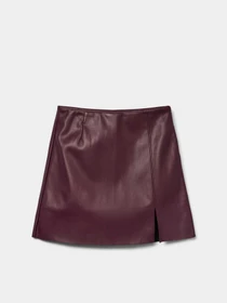 Юбки Vero Moda NELLY HR SHORT PL SKIRT модель 10322469_Winetasting Фото