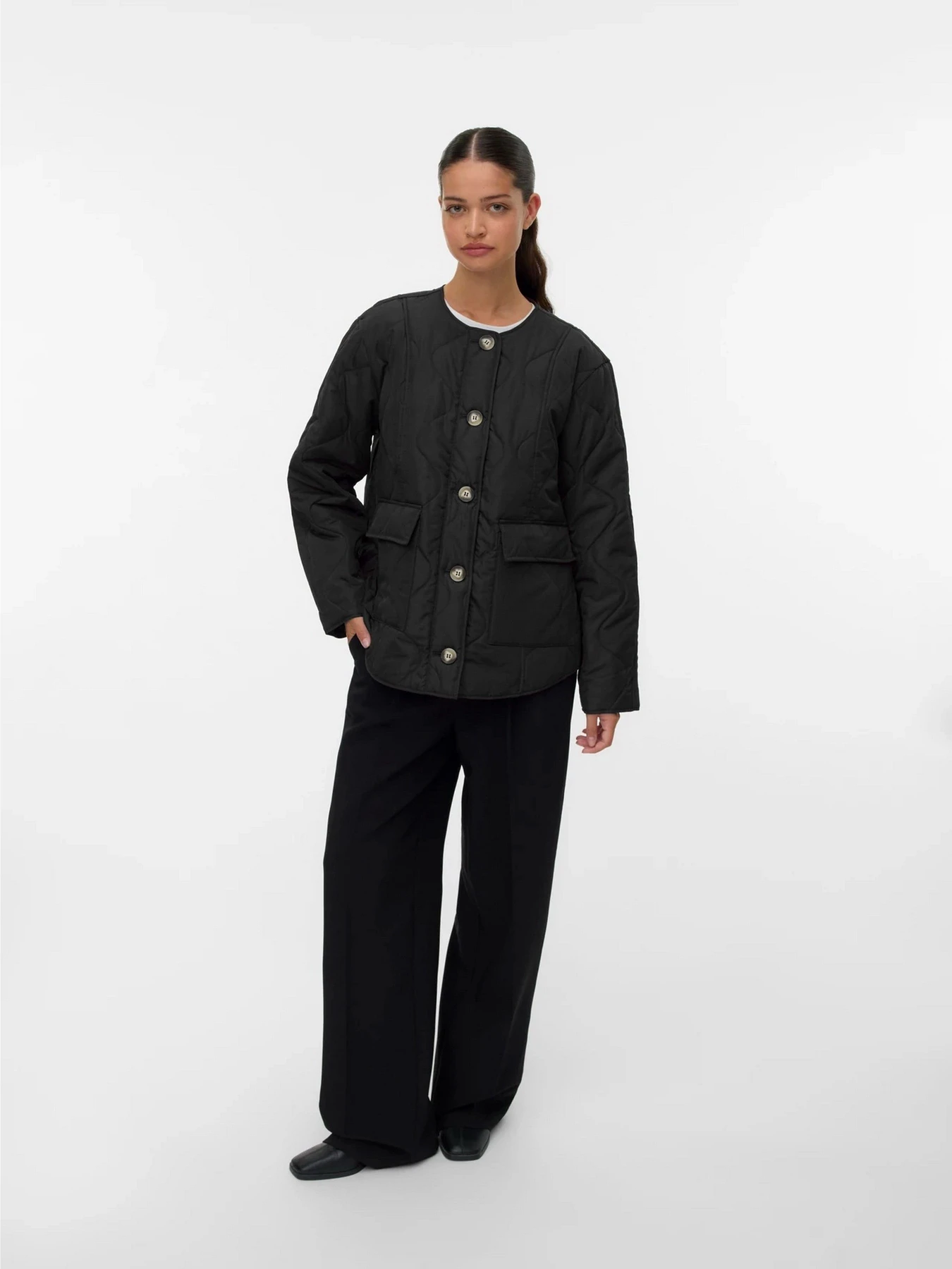 Куртки и дубленки Vero Moda MILLIE JACKET модель 10331508_Black Фото
