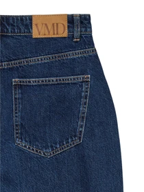 Джинси Vero Moda ESTELLE HR BARREL JEANS модель 10332234_Dark Blue Denim VI3505 Фото