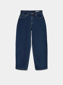Джинси Vero Moda ESTELLE HR BARREL JEANS модель 10332234_Dark Blue Denim VI3505 Фото