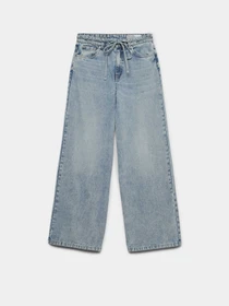 Джинсы Vero Moda WIEN MR WIDE BELT JEANS модель 10338133_Light Blue Denim Фото