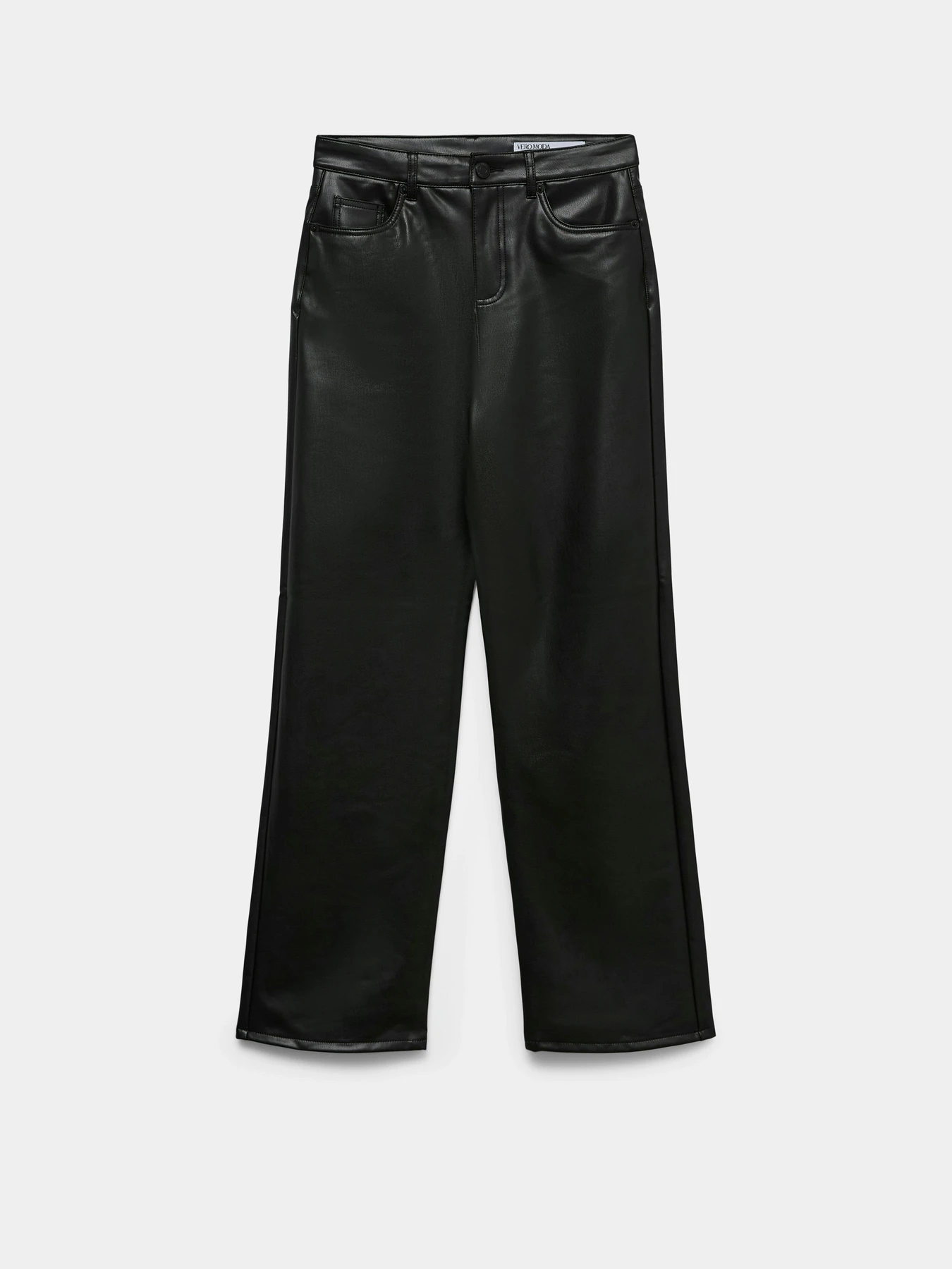 Штани Vero Moda TESSA HR WIDE PL PANTS модель 10310878_Black Штани Vero Moda TESSA HR WIDE PL PANTS модель 10310878_Black Фото