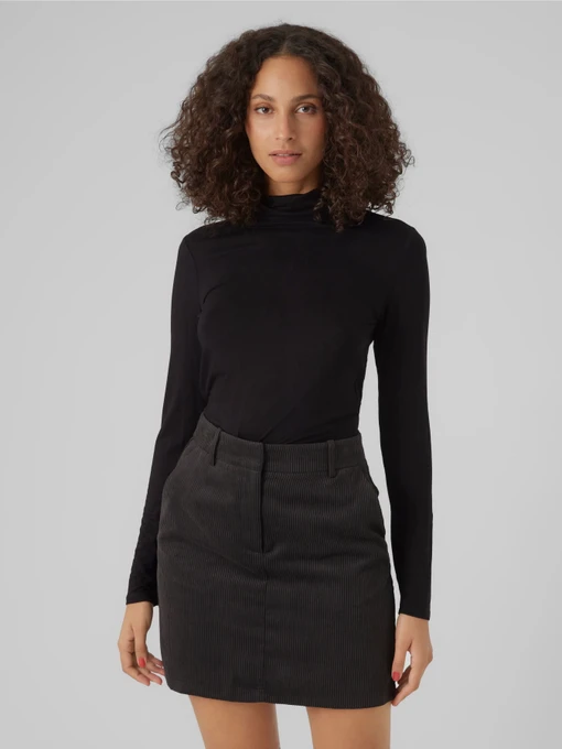 Светри та кардигани Vero Moda ALBERTE LS ROLLNECK TOP модель 10293803_Black Фото