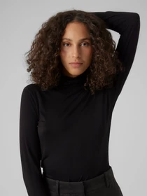 Светри та кардигани Vero Moda ALBERTE LS ROLLNECK TOP модель 10293803_Black Фото