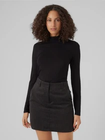 Светри та кардигани Vero Moda ALBERTE LS ROLLNECK TOP модель 10293803_Black Фото