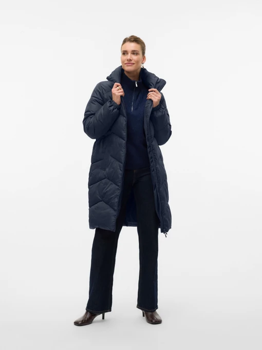 Куртки и дубленки Vero Moda LIGARIO COAT модель 10309840_Navy Blazer Фото