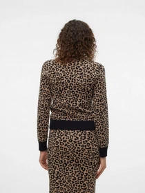 Светри та кардигани Vero Moda VMARIA ART LS HIGH-NECK PULLOV модель 10314509_Black W. SILVER MINK ( NEW Фото