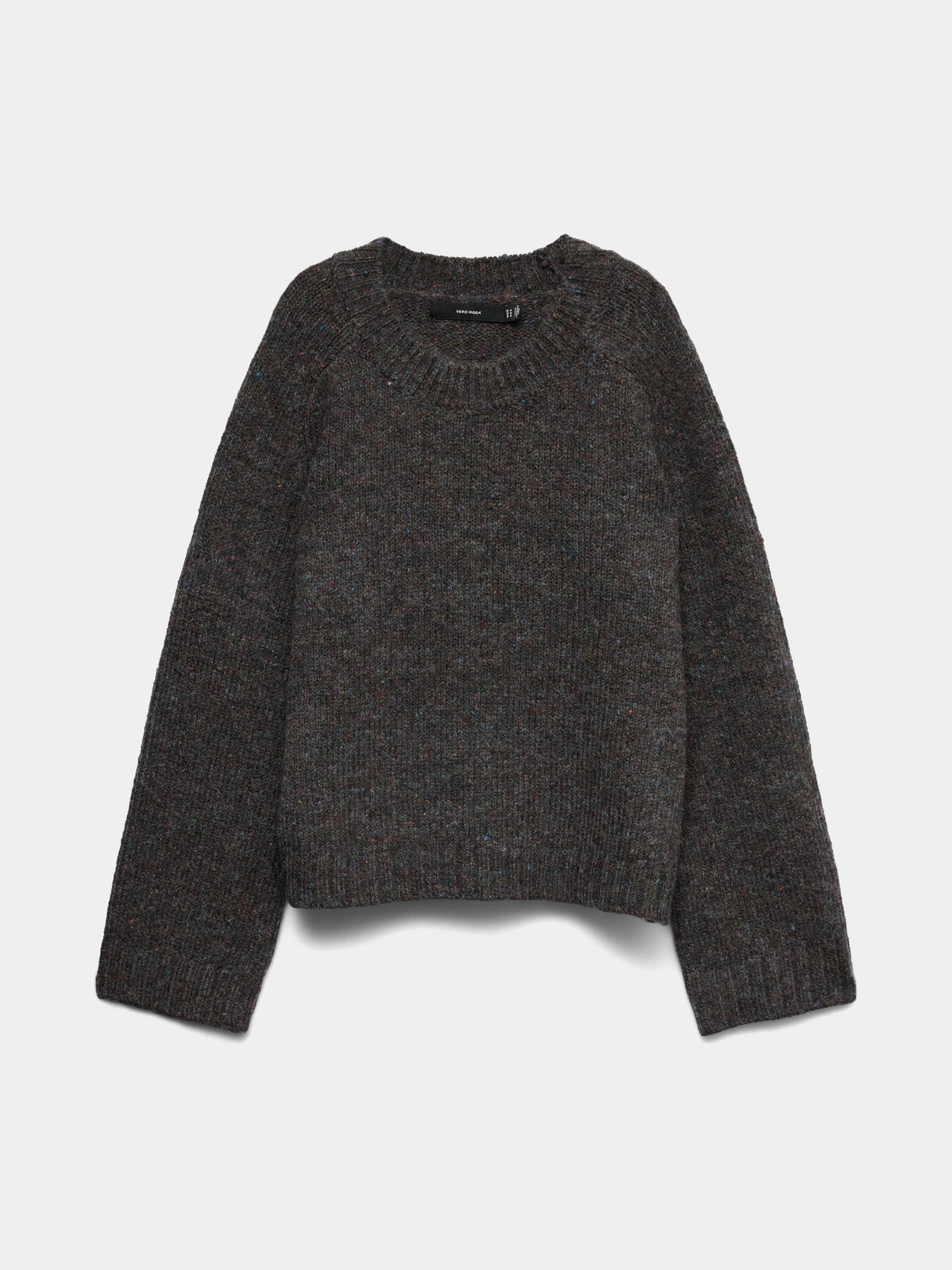 Свитры и кардиганы Vero Moda INGRID LS O-NECK PULLOVER модель 10331365_Dark Grey Melange LL 51 FR Свитры и кардиганы Vero Moda INGRID LS O-NECK PULLOVER модель 10331365_Dark Grey Melange LL 51 FR Фото