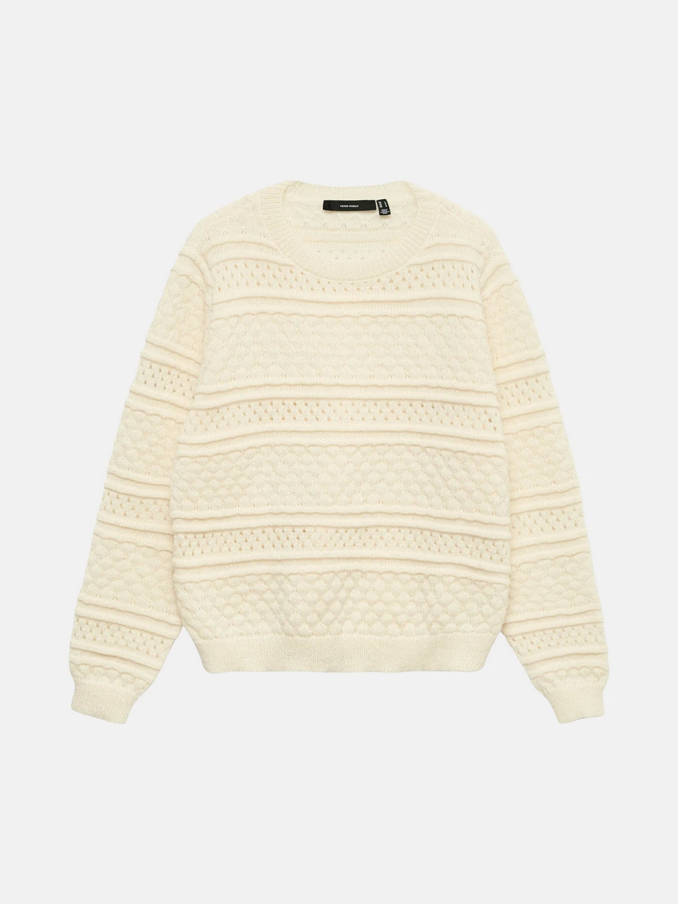 Светри та кардигани Vero Moda LEO LS O-NECK PULLOVER модель 10331890_Birch Светри та кардигани Vero Moda LEO LS O-NECK PULLOVER модель 10331890_Birch Фото