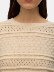 Светри та кардигани Vero Moda LEO LS O-NECK PULLOVER модель 10331890_Birch Фото