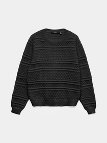 Светри та кардигани Vero Moda LEO LS O-NECK PULLOVER модель 10331890_Black Фото