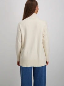 Свитры и кардиганы Vero Moda GOLD ART NEW LS LONG HIGHNECK модель 10332413_Birch Фото