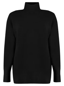 Свитры и кардиганы Vero Moda GOLD ART NEW LS LONG HIGHNECK модель 10332413_Black Фото