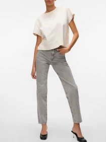 Джинси Vero Moda TESSA HR MOM JEANS RA207 GA модель 10308860_Light Grey Denim Фото
