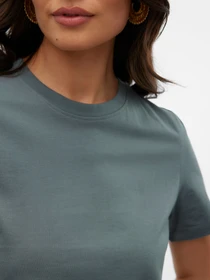 Футболки и поло Vero Moda PAULINA SS T-SHIRT модель 10316991_Balsam Green Фото