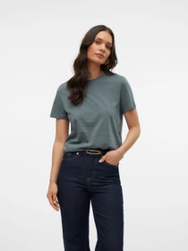 Футболки і поло Vero Moda PAULINA SS T-SHIRT модель 10316991_Balsam Green Футболки і поло Vero Moda PAULINA SS T-SHIRT модель 10316991_Balsam Green Фото