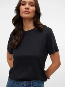 Футболки и поло Vero Moda PAULINA SS T-SHIRT модель 10316991_Black Фото