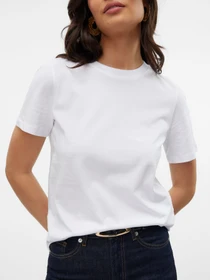 Футболки и поло Vero Moda PAULINA SS T-SHIRT модель 10316991_Bright White Фото
