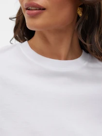 Футболки и поло Vero Moda PAULINA SS T-SHIRT модель 10316991_Bright White Фото