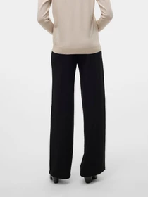 Штани Vero Moda BERLIN ZAMIRA MW WIDE PANT модель 10318454_Black Фото