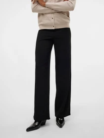 Штани Vero Moda BERLIN ZAMIRA MW WIDE PANT модель 10318454_Black Фото