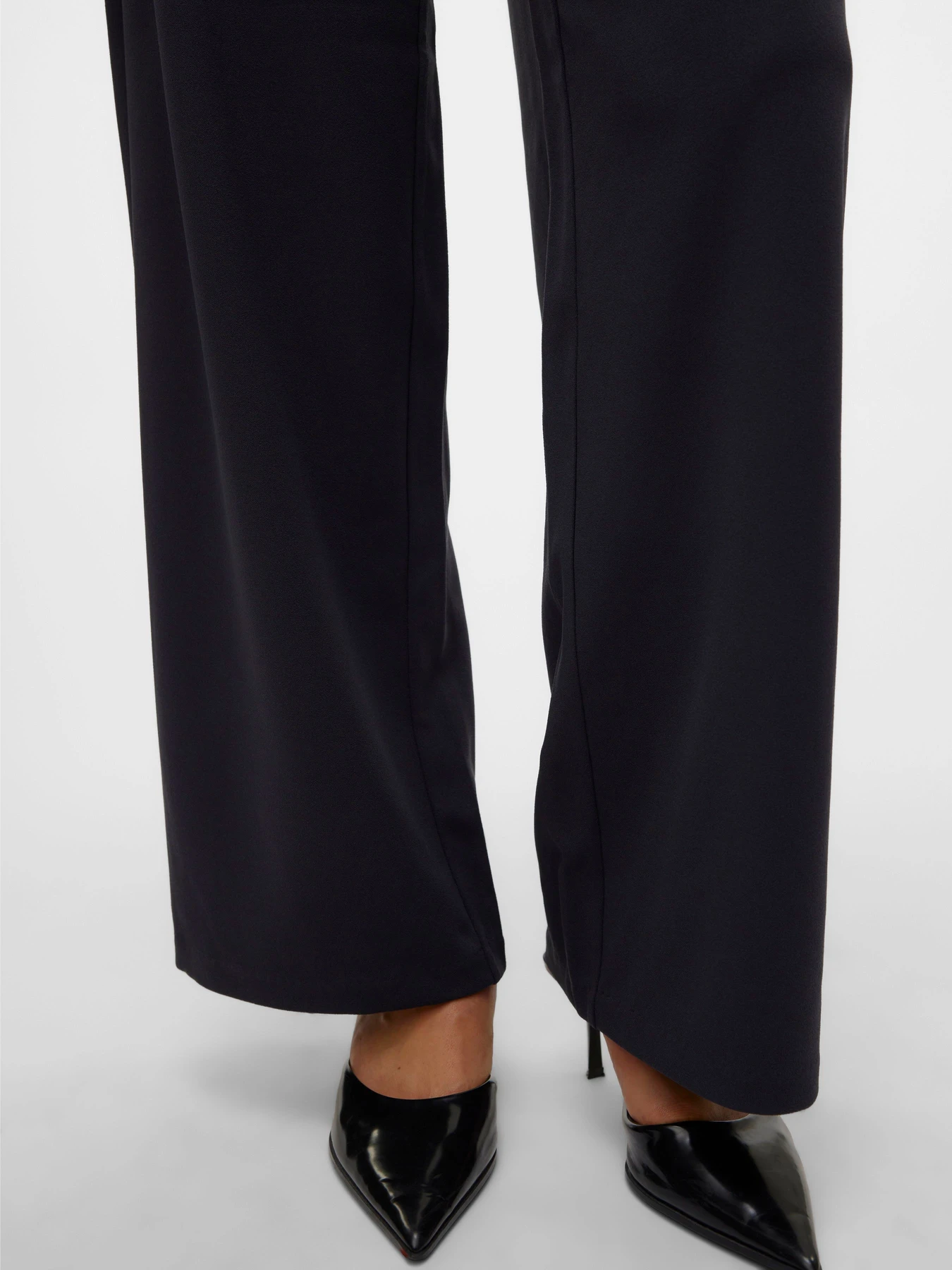 Штани Vero Moda BERLIN ZAMIRA MW WIDE PANT модель 10318454_Blue Graphite Фото