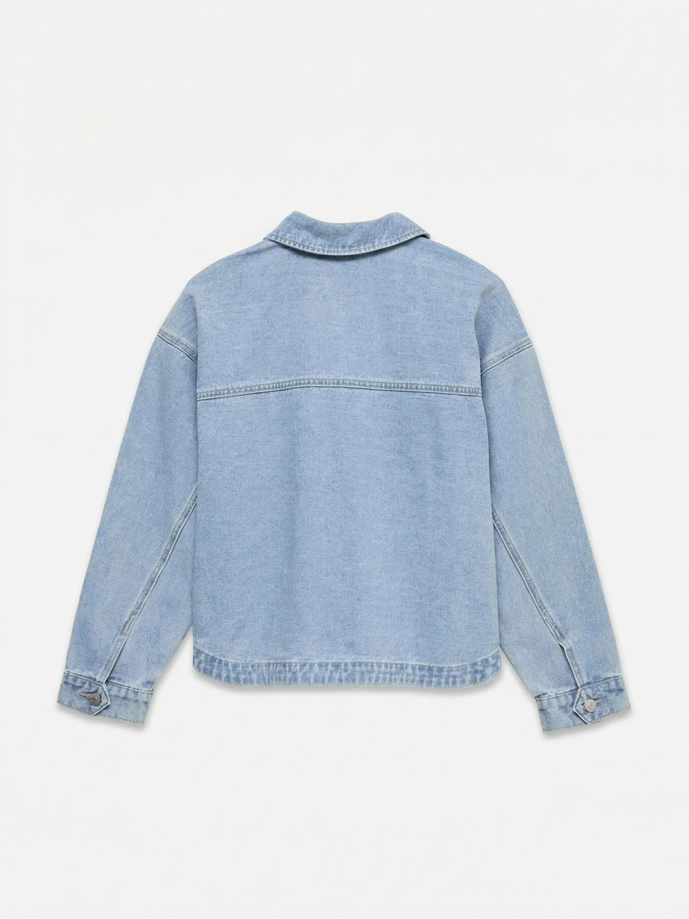 Куртки та дублянки Vero Moda JAMIE LS DENIM SHACKET MIX GA модель 10331693_Light Blue Denim Фото