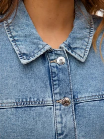 Куртки та дублянки Vero Moda JAMIE LS DENIM SHACKET MIX GA модель 10331693_Light Blue Denim Фото